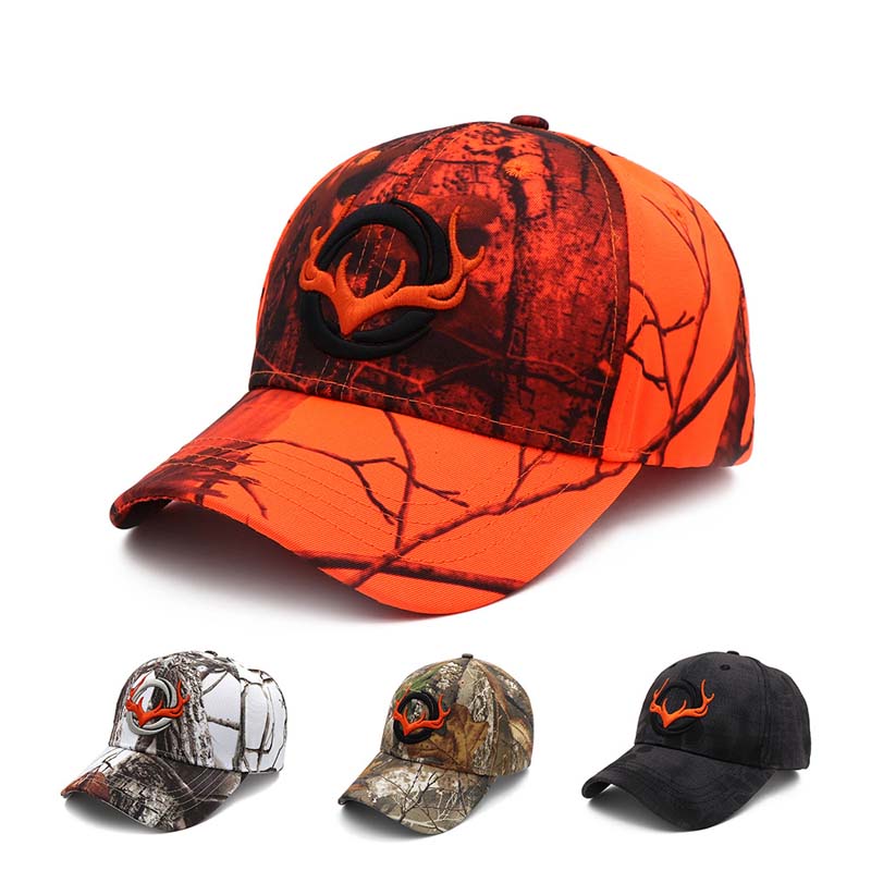 Antler Camo Hunting Cap